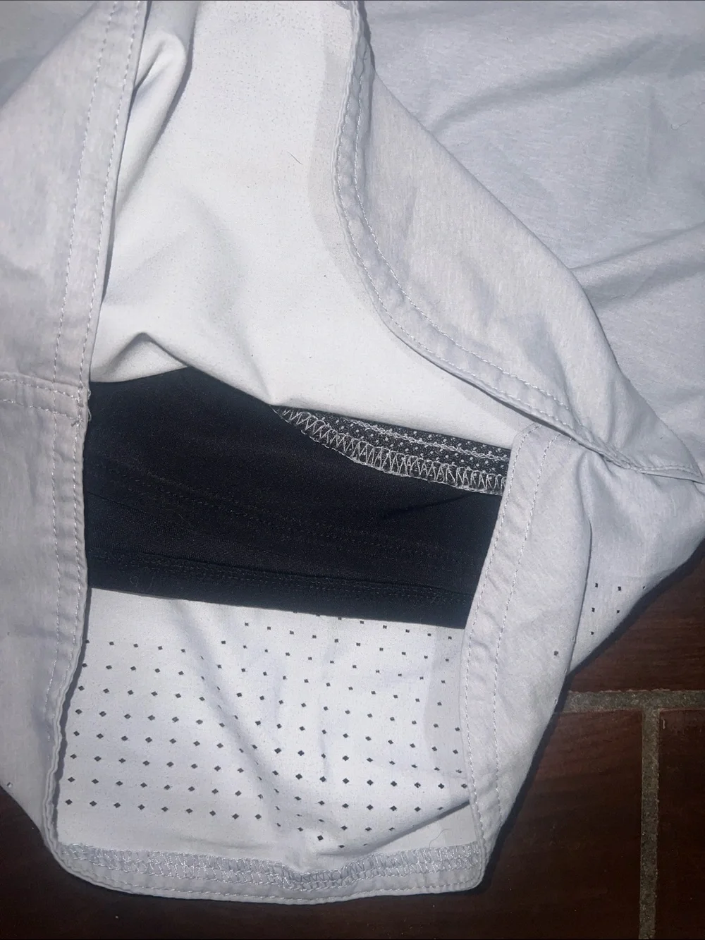 Light Blue Men’s Elastic Waist Shorts